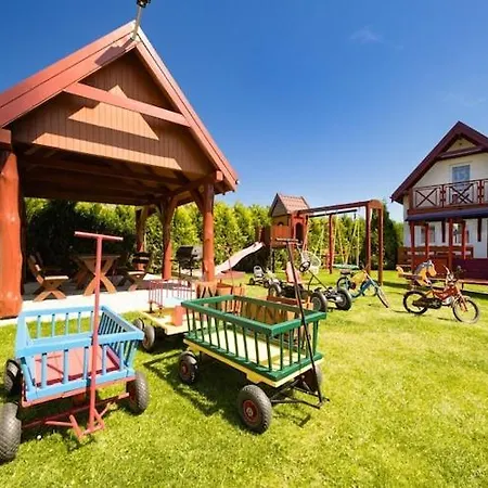Two-story Homes With Terraces, Playground