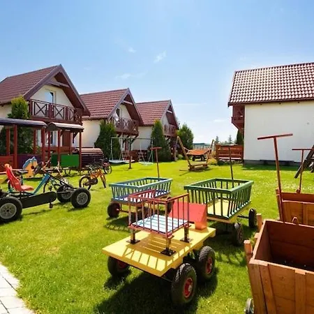 Two-story Homes With Terraces, Playground