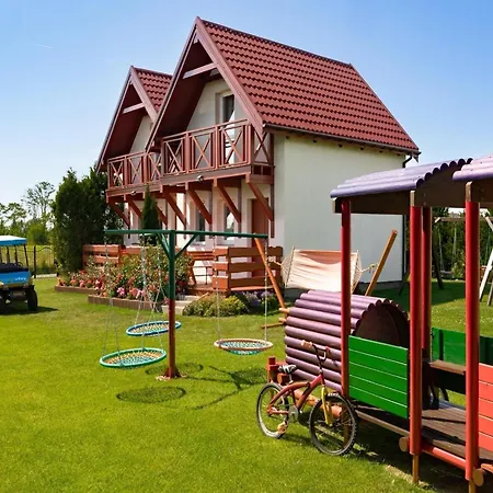 Two-story Homes With Terraces, Playground